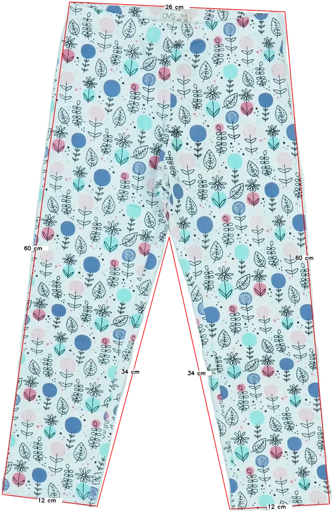 Fehér OVS Leggings EU 134 / UK 9 év / US 9 év/L