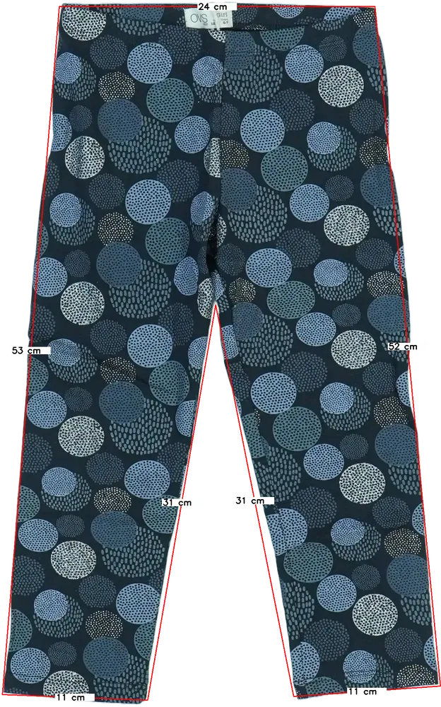 Szürke OVS Leggings EU 122 / UK 7 év / US 7 év/M