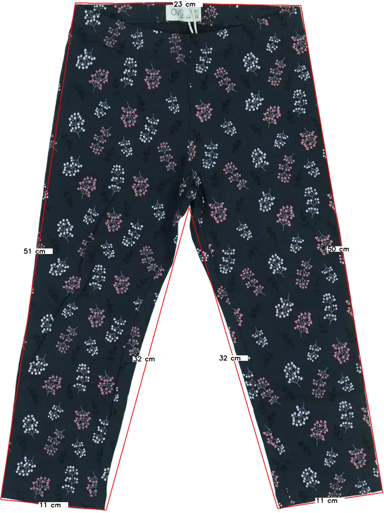 Szürke OVS Leggings EU 116 / UK 6 év / US 6 év/S