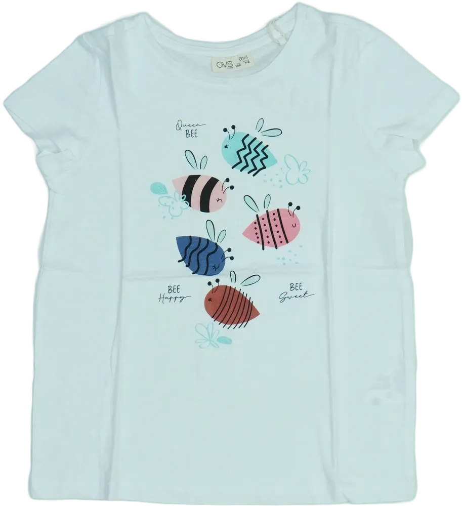 Fehér OVS Póló EU 128 / UK 8 év / US 8 év/M