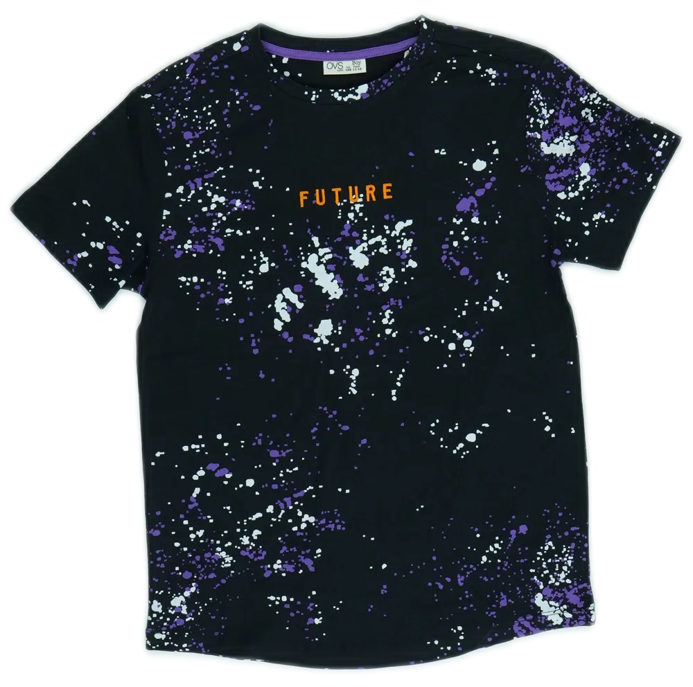 Fekete OVS Póló EU 152 / UK 12 év / US 12 év/L