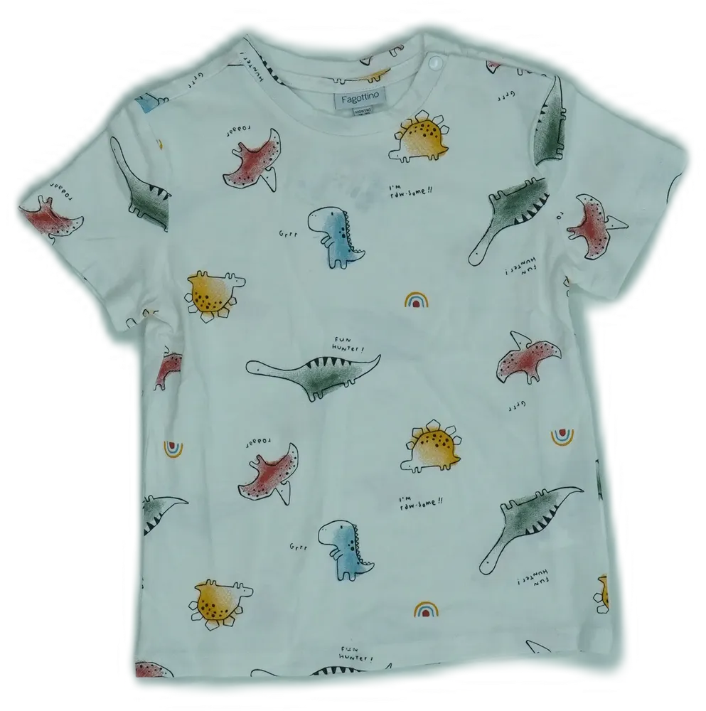 Fehér OVS - Fagottino Póló EU 92 / UK 2 év / US 2T