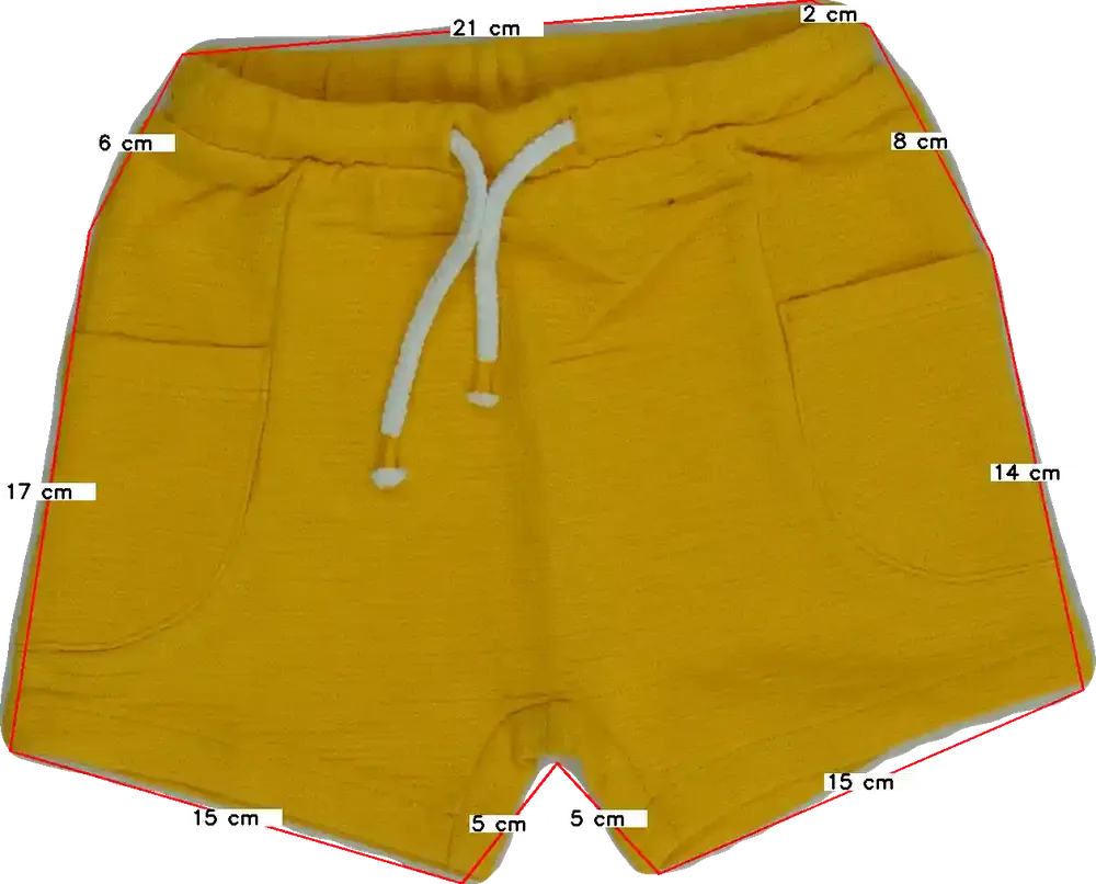 Sárga OVS - Fagottino Rövidnadrág EU 86 / UK 12-18 hónap / US 18 hónap