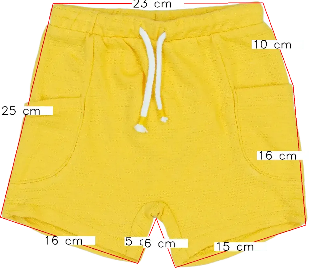 Sárga OVS - Fagottino Rövidnadrág EU 92 / UK 2 év / US 2T