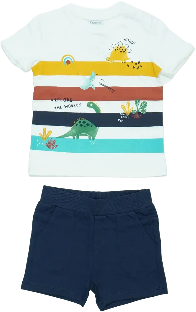 Multicoloured OVS - Fagottino 2-piece set - Top &amp; Bottom EU 86 / UK 12-18 months / US 18 months