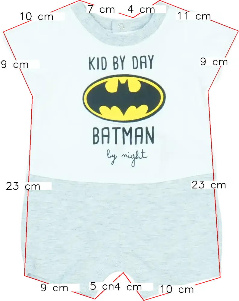 Fehér DC Napozó EU 50 / UK Újszülött / US Újszülött