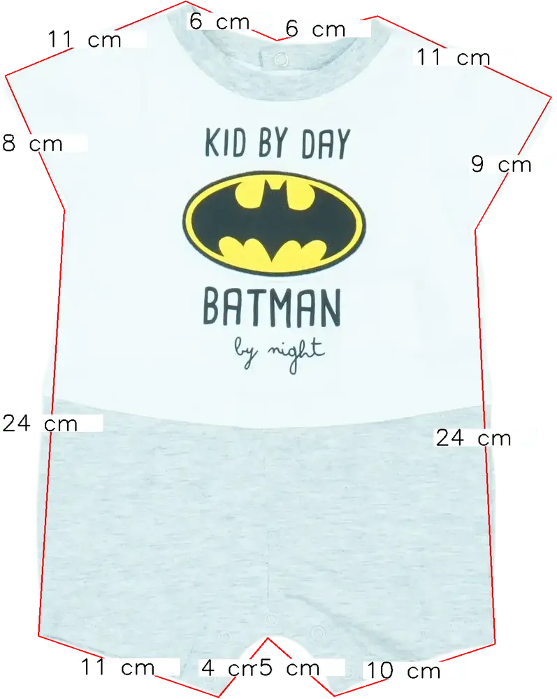 Szürke DC Napozó EU 56 / UK Újszülött / US Újszülött