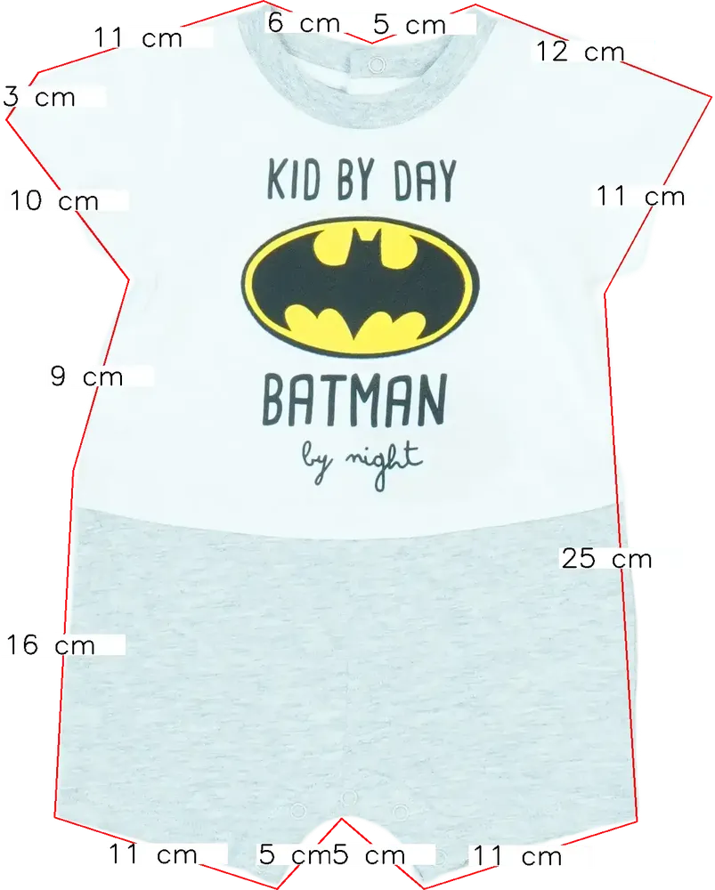 Szürke DC Napozó EU 62 / UK 0-3 hónap / US 0-3 hónap