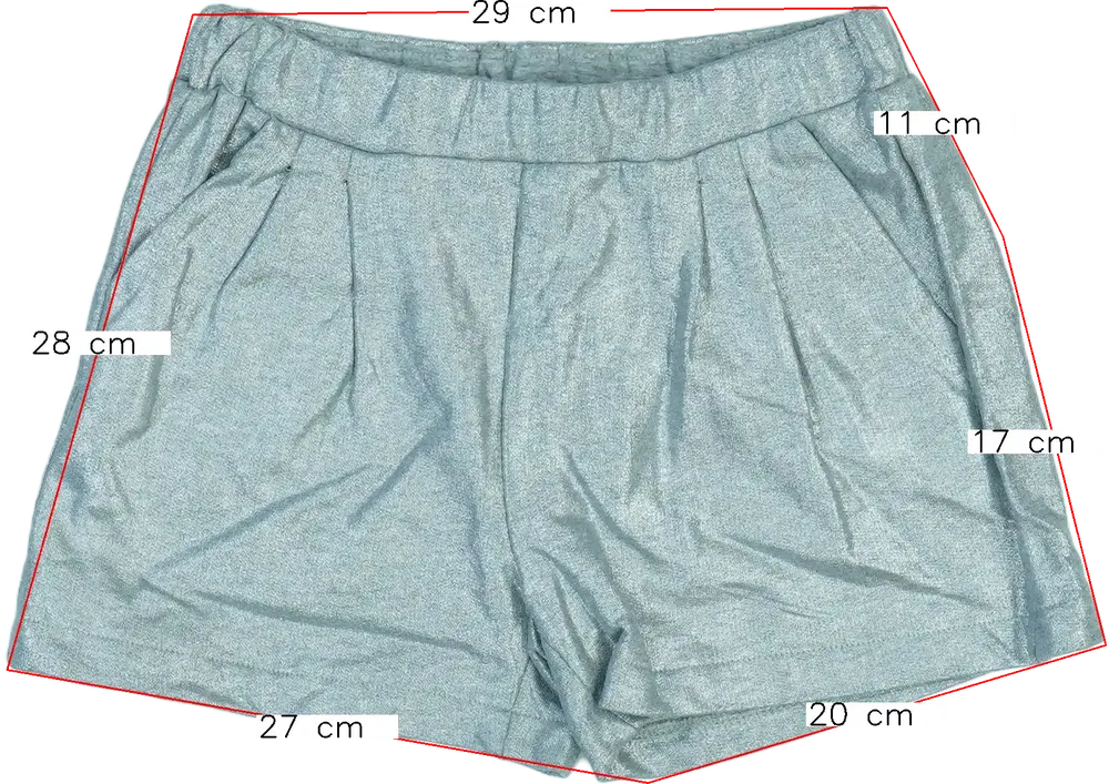 Ezüst OVS Rövidnadrág EU 140 / UK 10 év / US 10 év/L