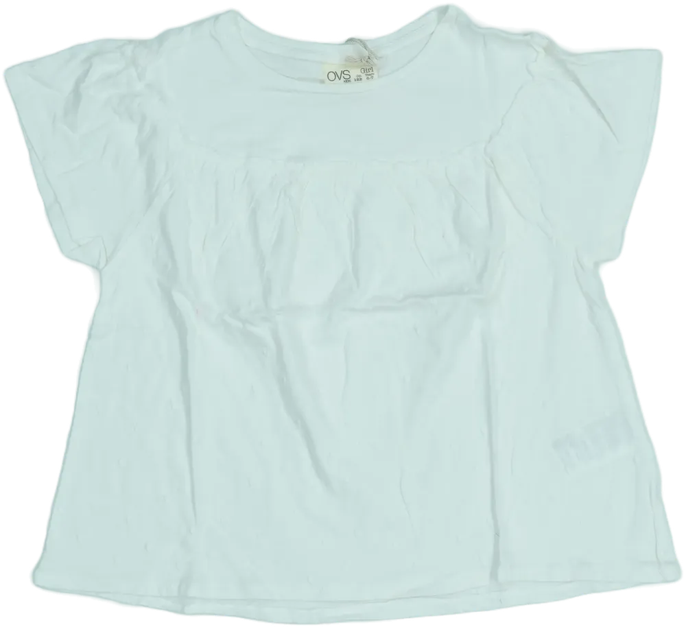 Fehér OVS Póló EU 122 / UK 7 év / US 7 év/M