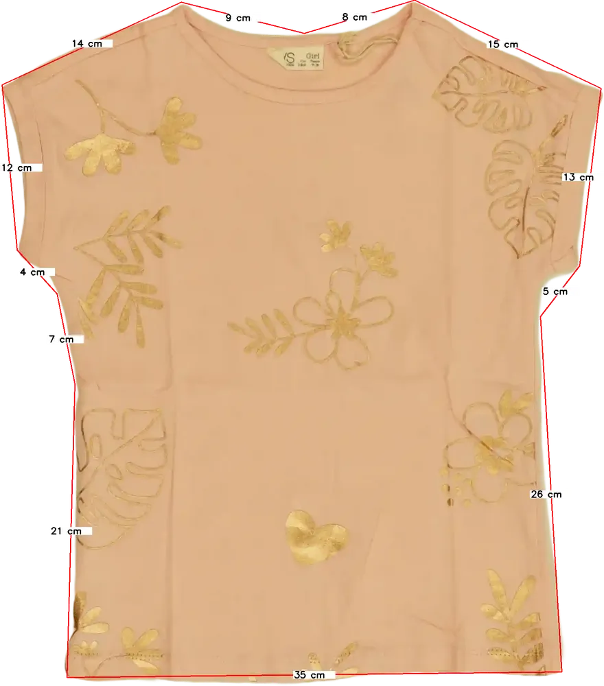 Rózsaszín OVS Póló EU 104 / UK 4 év / US 4T/XS