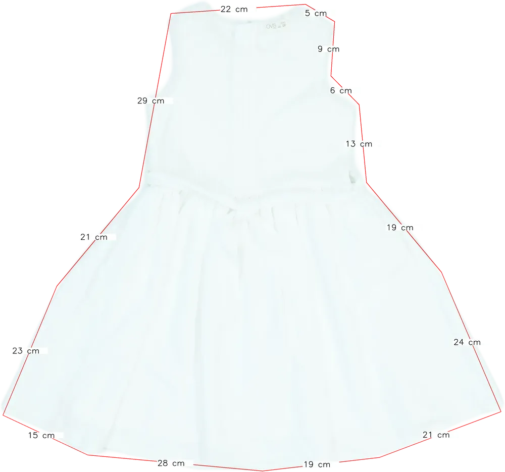 Fehér OVS Ruha EU 134 / UK 9 év / US 9 év/L