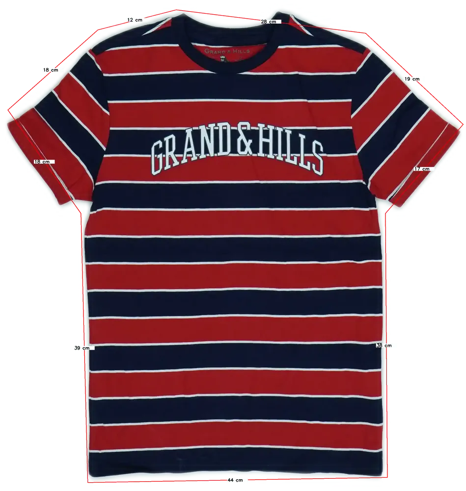 Piros OVS - Grand Hill Póló EU 158 / UK 13 év / US 14 év/XL