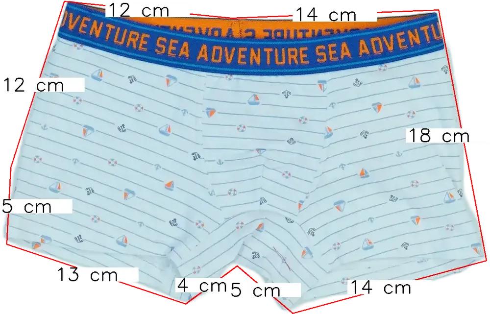 Fehér OVS Boxer EU 116 / UK 6 év / US 6 év/S