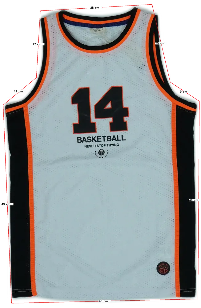 Fehér OVS Fiú / Férfi atléta EU 158 / UK 13 év / US 14 év/XL