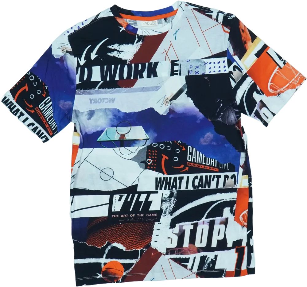 Többszínű OVS Póló EU 158 / UK 13 év / US 14 év/XL