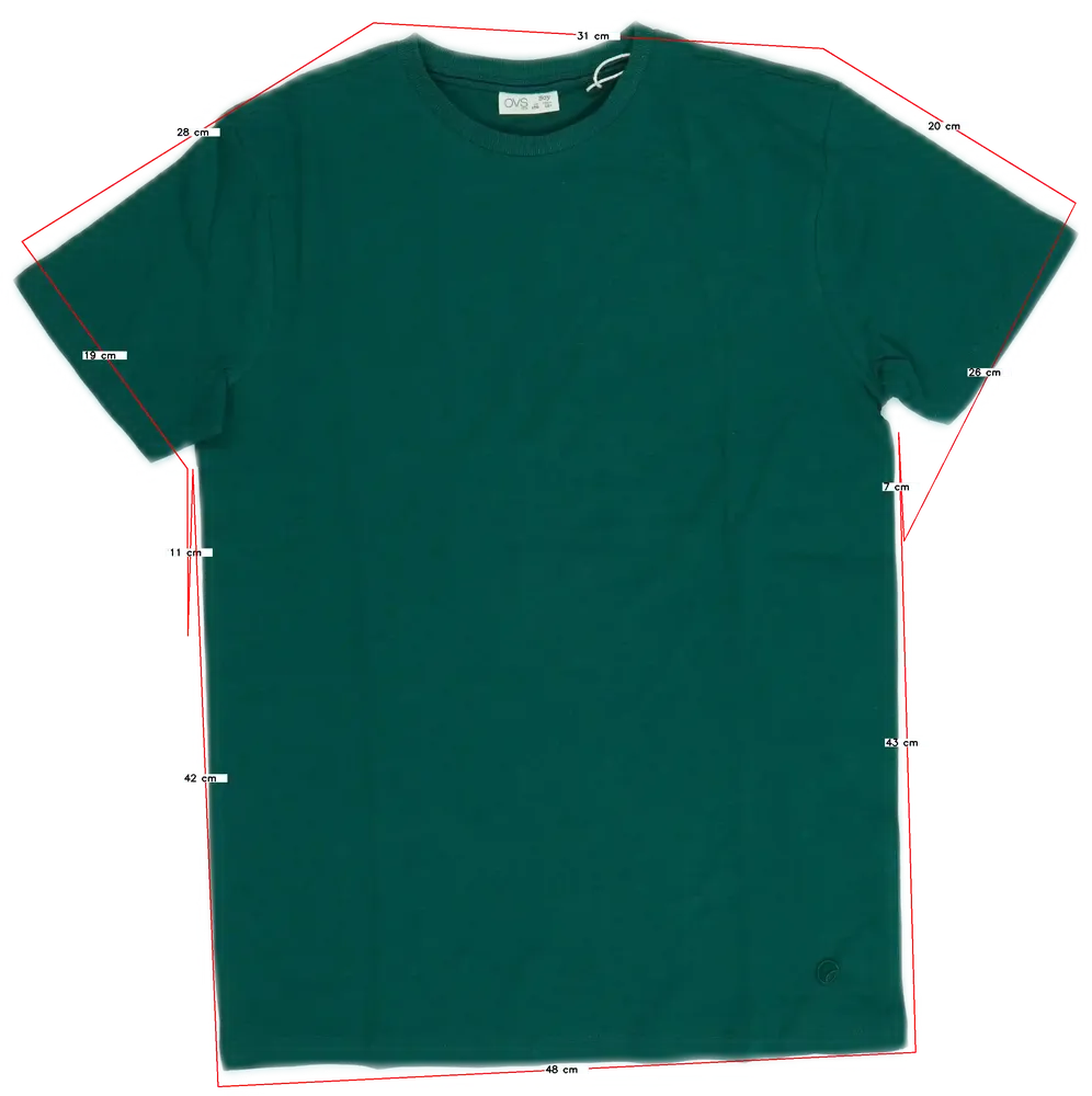 Zöld OVS Póló EU 170 / UK 15 év / US XL
