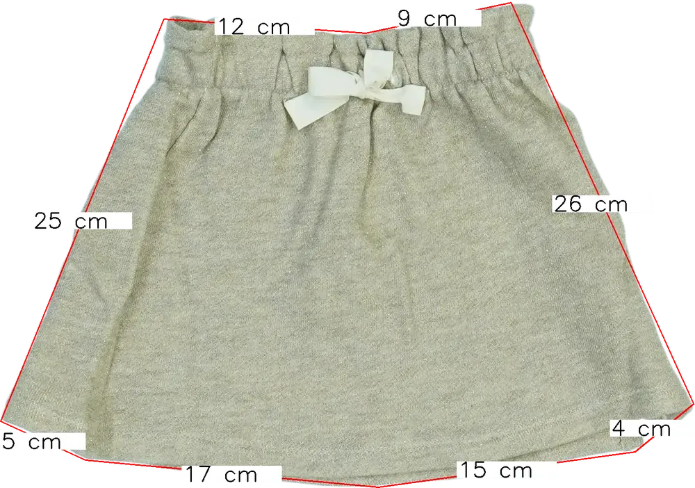 Barna OVS Szoknya EU 104 / UK 4 év / US 4T/XS