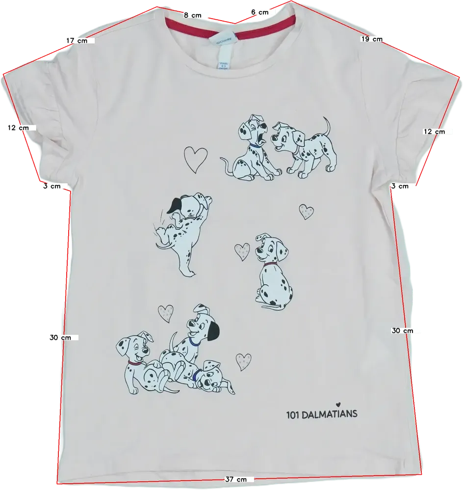 Rózsaszín Disney Póló EU 134 / UK 9 év / US 9 év/L