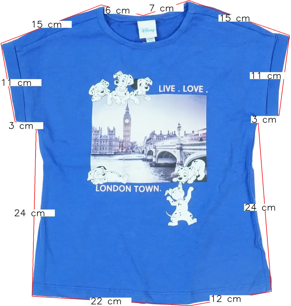 Lila Disney Póló EU 110 / UK 5 év / US 5 év/XS