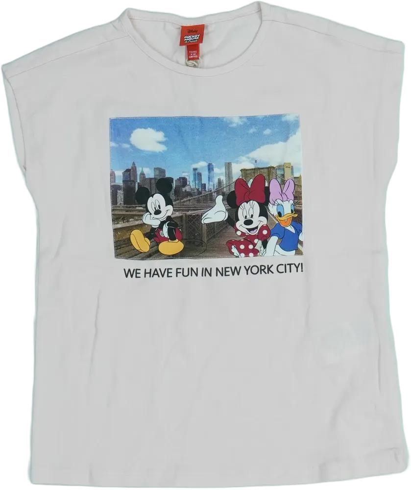 Rózsaszín Disney Póló EU 140 / UK 10 év / US 10 év/L