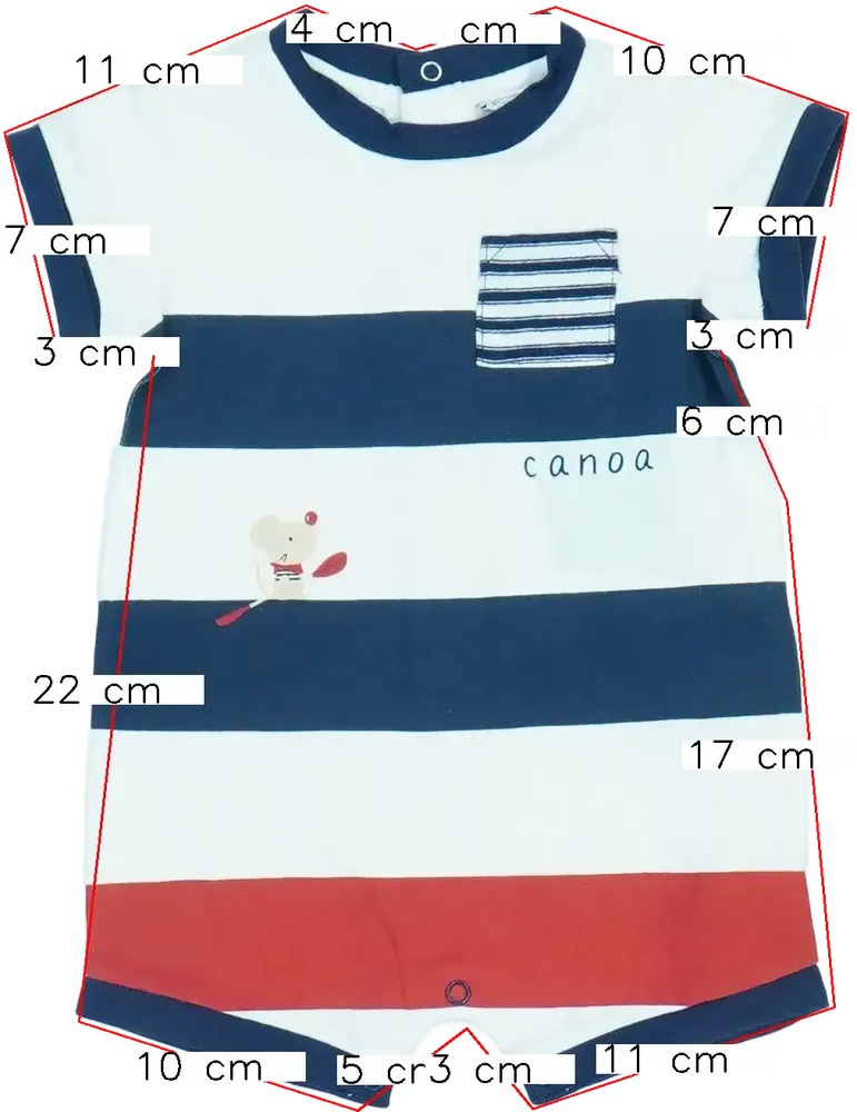 Fehér OVS - Fagottino Napozó EU 50 / UK Újszülött / US Újszülött