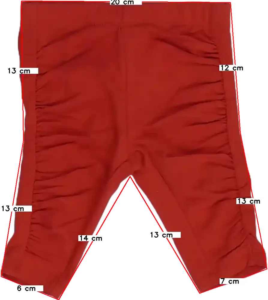 Piros OVS - Fagottino Leggings EU 56 / UK Újszülött / US Újszülött