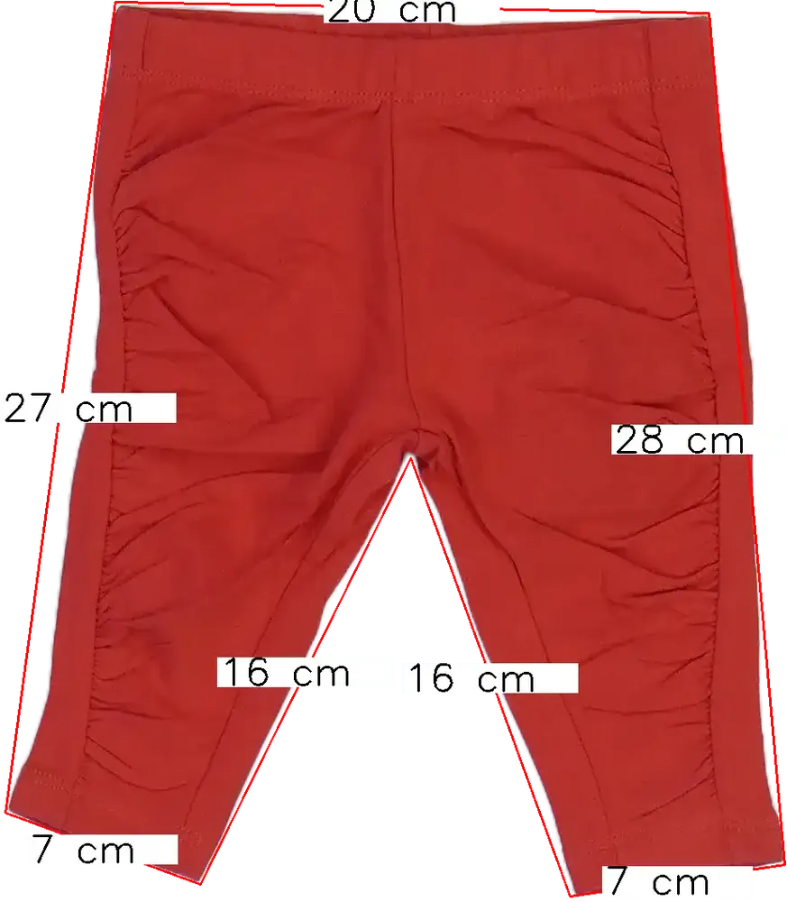 Piros OVS - Fagottino Leggings EU 62 / UK 0-3 hónap / US 0-3 hónap