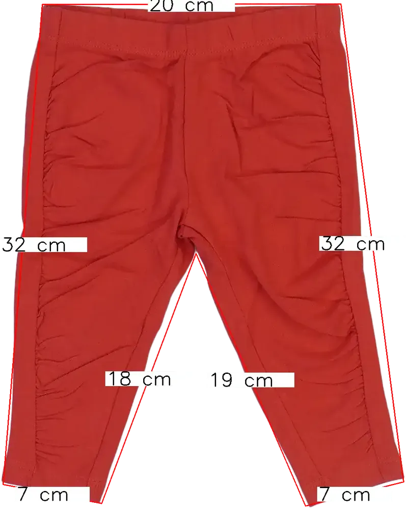 Piros OVS - Fagottino Leggings EU 68 / UK 3-6 hónap / US 3-6 hónap