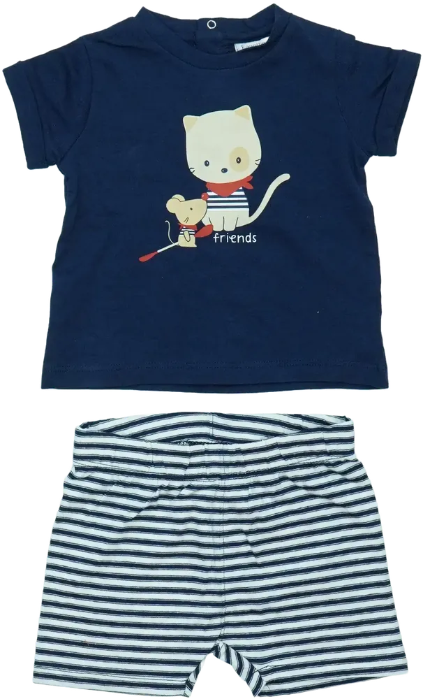 Blue OVS - Fagottino 2-piece set - Top &amp; Bottom EU 74 / UK 6-9 months / US 6-9 months