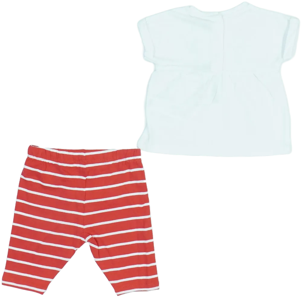 White OVS - Fagottino 2-piece set - Top &amp; Bottom EU 62 / UK 0-3 months / US 0-3 months