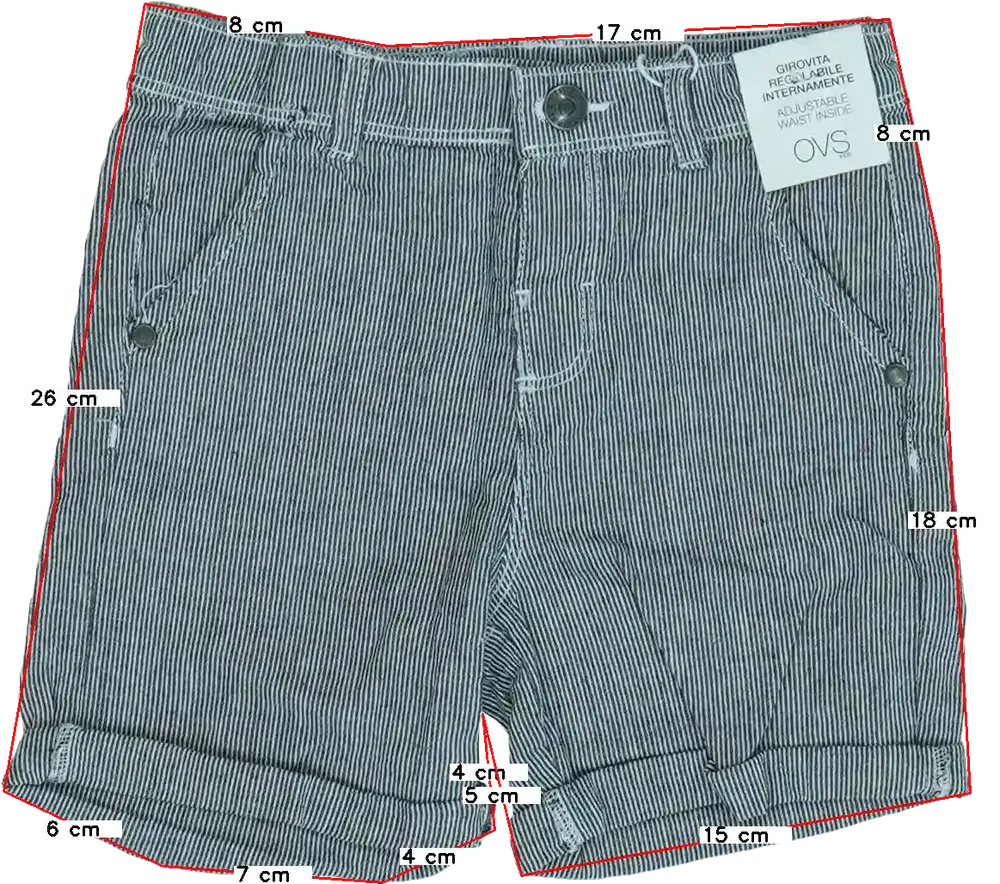 Szürke OVS Rövidnadrág EU 98 / UK 3 év / US 3T