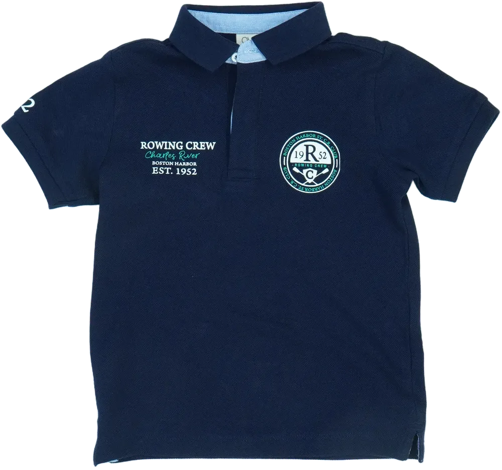 Kék OVS Galléros póló EU 104 / UK 4 év / US 4T/XS