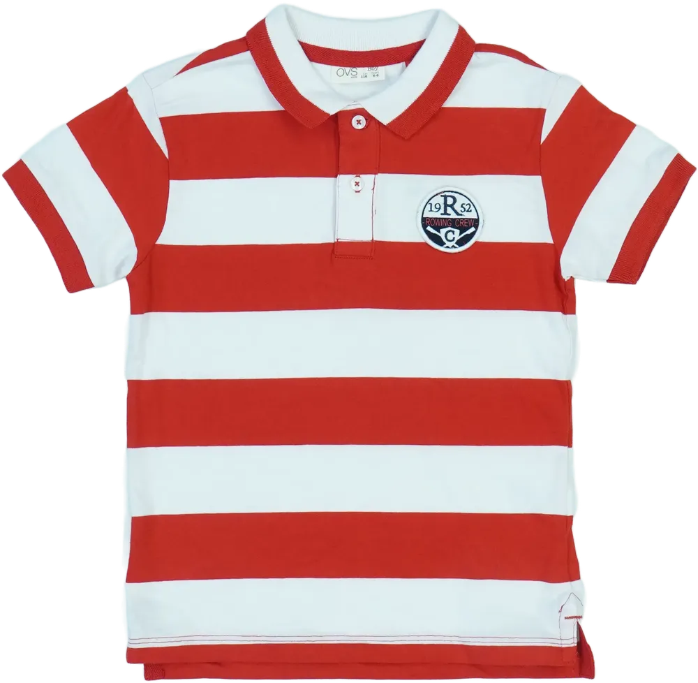 Piros OVS Galléros póló EU 116 / UK 6 év / US 6 év/S