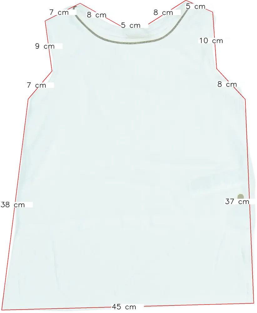 Fehér OVS Blúz EU 146 / UK 11 év / US 12 év/L