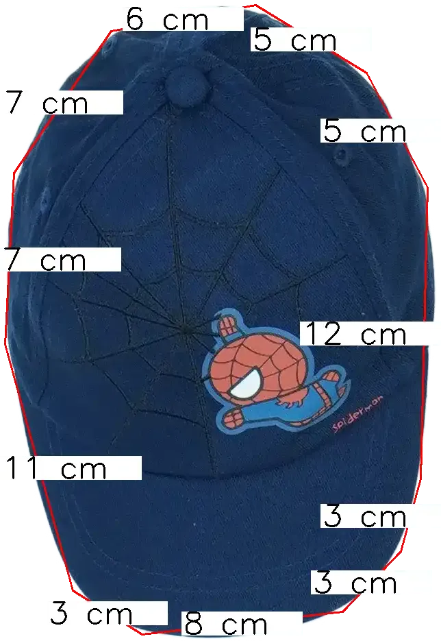 Kék Marvel Baseball sapka EU 86 / UK 12-18 hónap / US 18 hónap