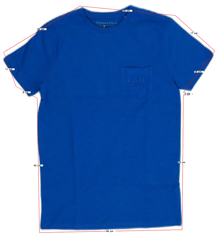 Kék OVS - Grand Hill Póló EU 170 / UK 15 év / US XL