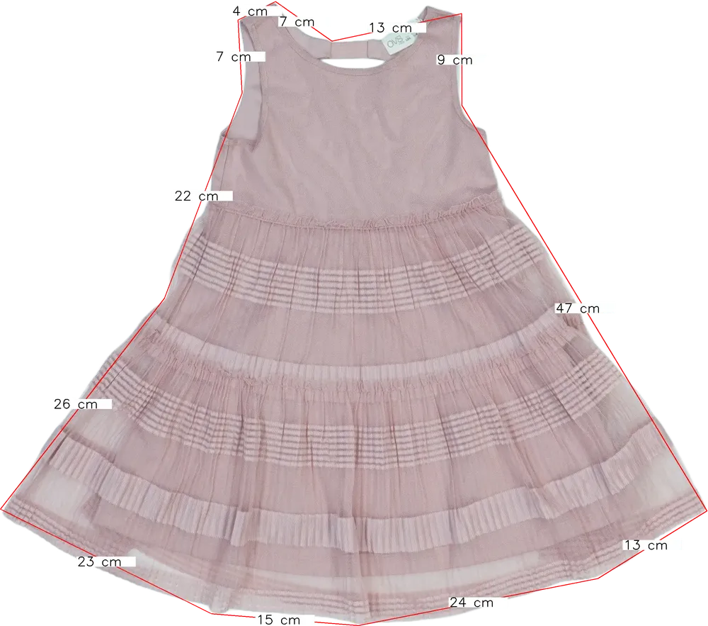 Rózsaszín OVS Ruha EU 104 / UK 4 év / US 4T/XS