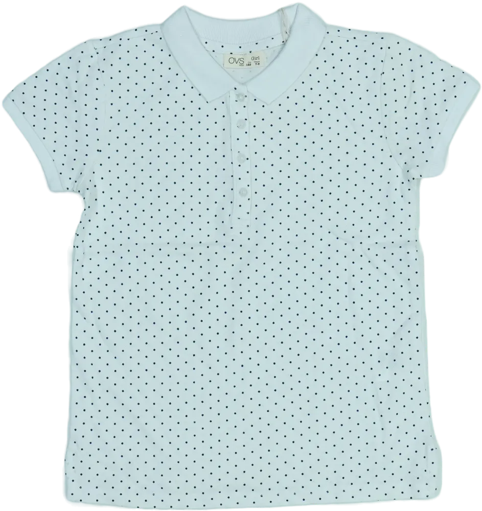 Fehér OVS Galléros póló EU 128 / UK 8 év / US 8 év/M