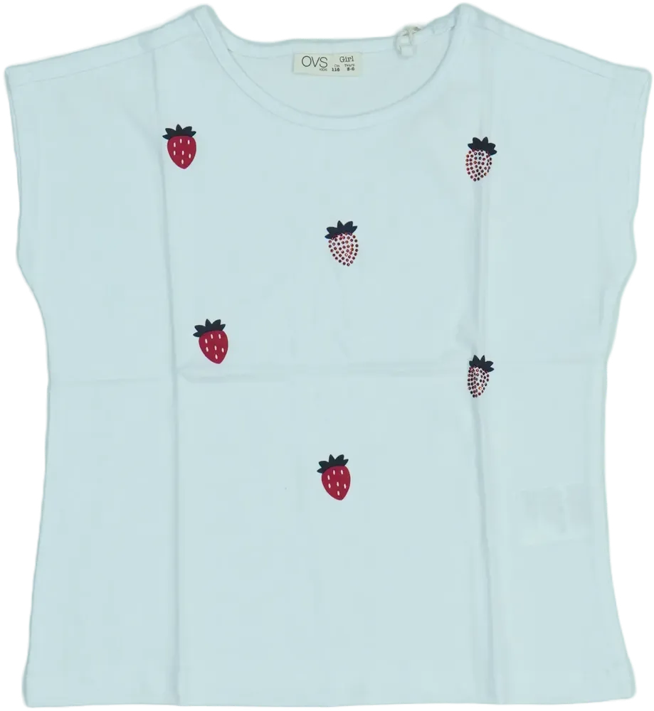 Fehér OVS Póló EU 116 / UK 6 év / US 6 év/S