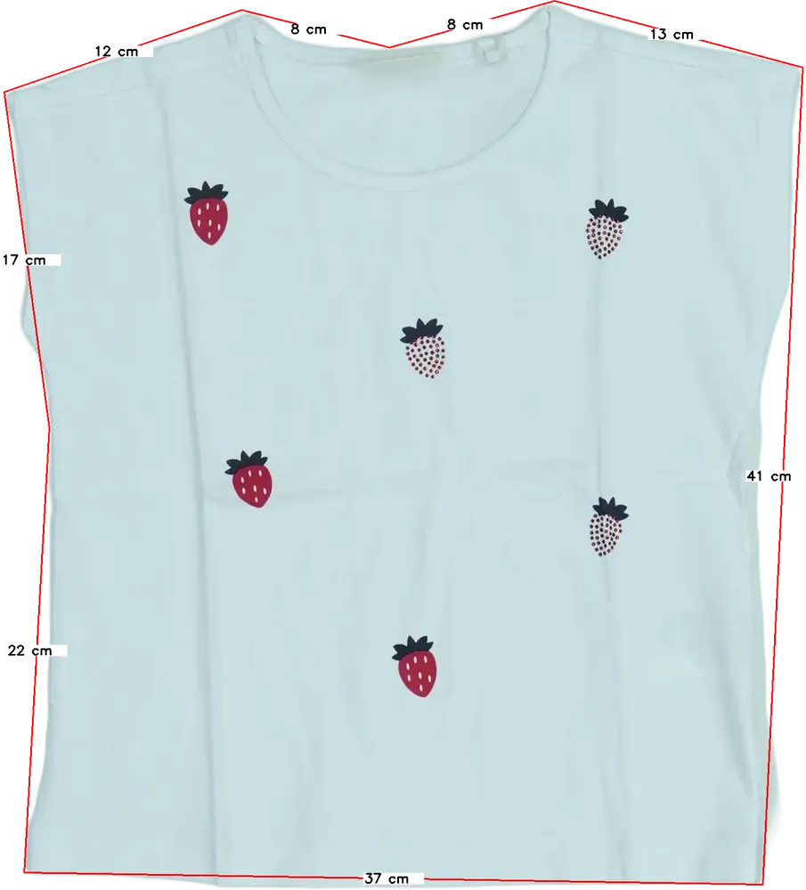 Fehér OVS Póló EU 122 / UK 7 év / US 7 év/M