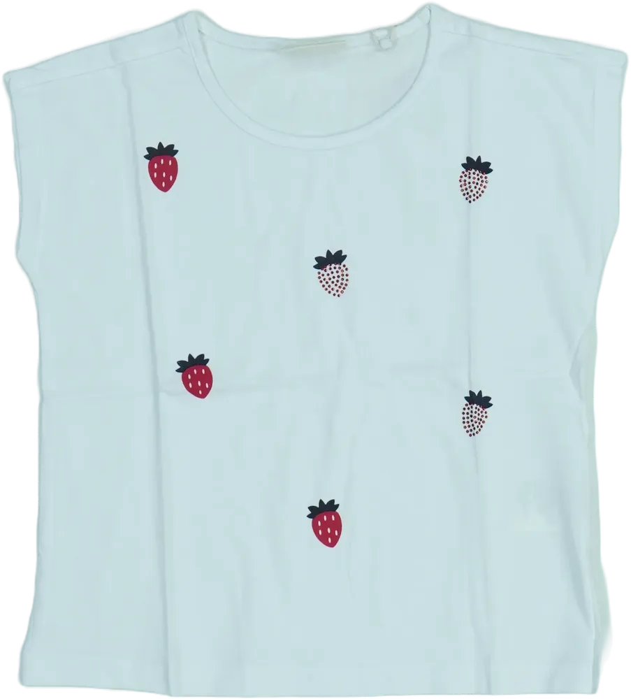 Fehér OVS Póló EU 122 / UK 7 év / US 7 év/M