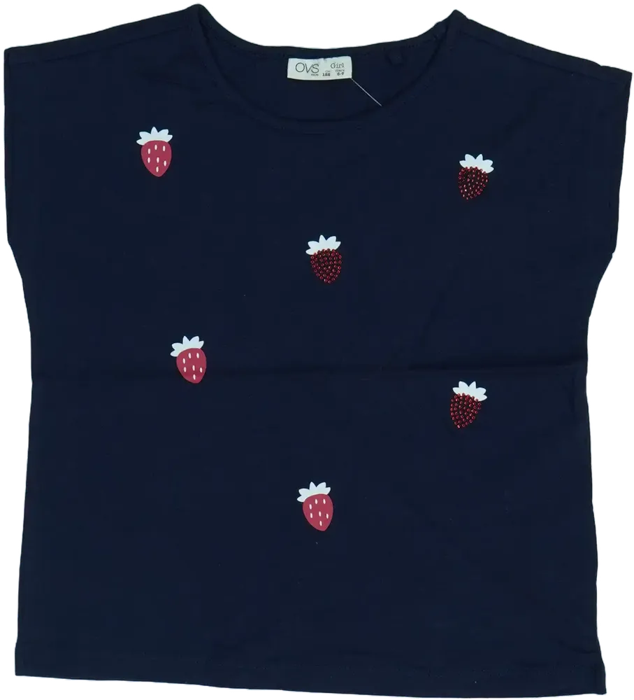 Kék OVS Póló EU 122 / UK 7 év / US 7 év/M
