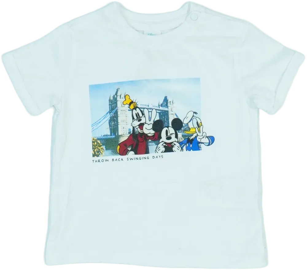 Fehér Disney Póló EU 86 / UK 12-18 hónap / US 18 hónap