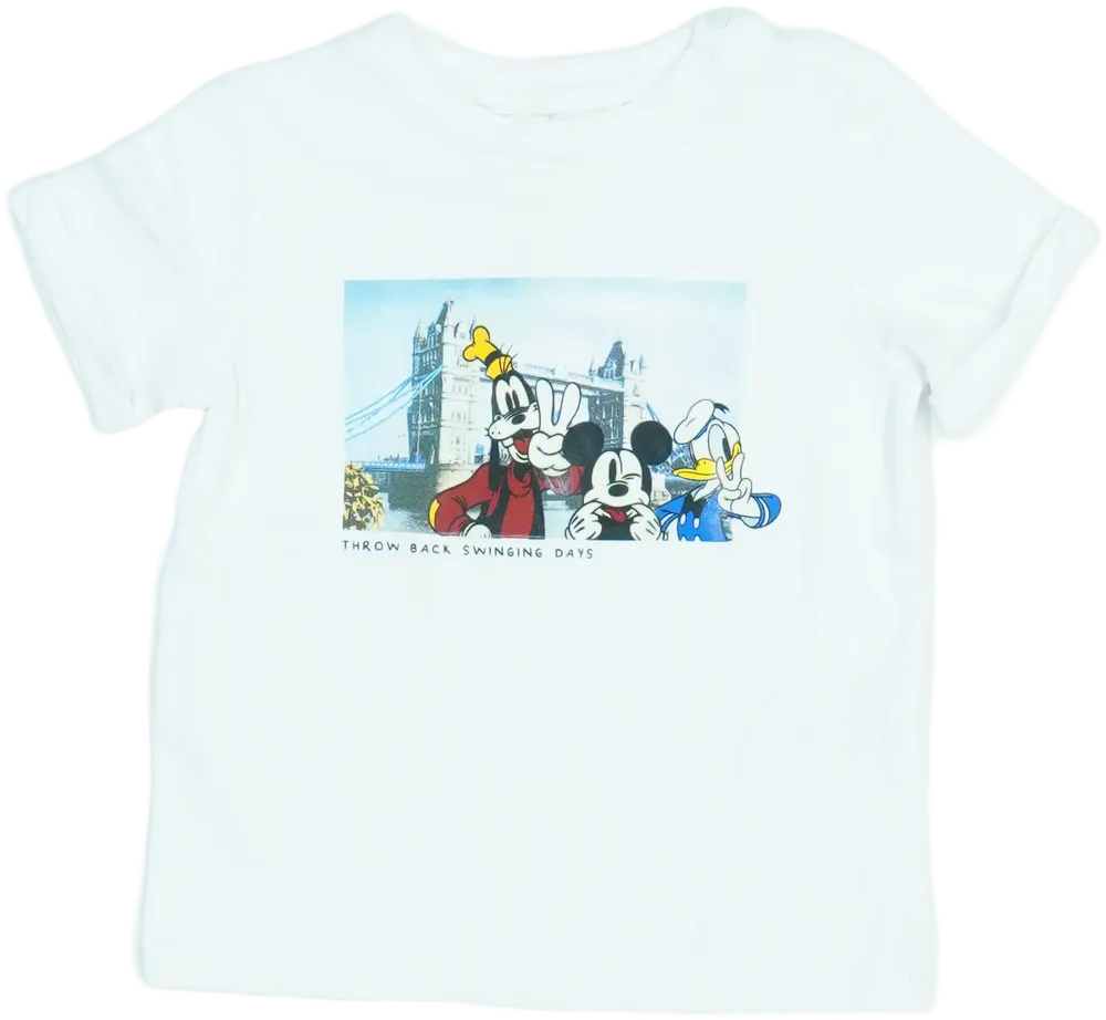 Fehér Disney Póló EU 98 / UK 3 év / US 3T