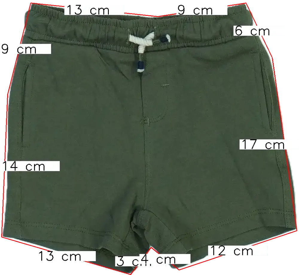 Zöld OVS - Fagottino Rövidnadrág EU 86 / UK 12-18 hónap / US 18 hónap