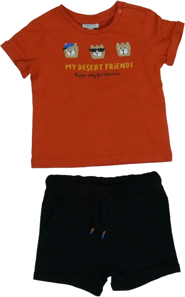 Többszínű OVS - Fagottino 2 részes szett - Felsőruházat és nadrág EU 80 / UK 9-12 hónap / US 12 hónap