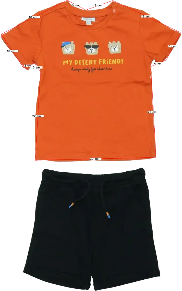 Többszínű OVS - Fagottino 2 részes szett - Felsőruházat és nadrág EU 98 / UK 3 év / US 3T