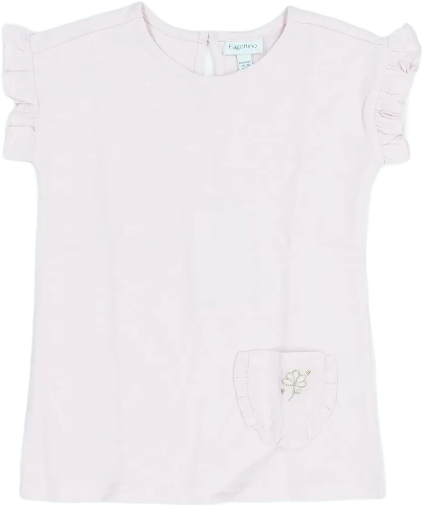 Rózsaszín OVS - Fagottino Póló EU 92 / UK 2 év / US 2T