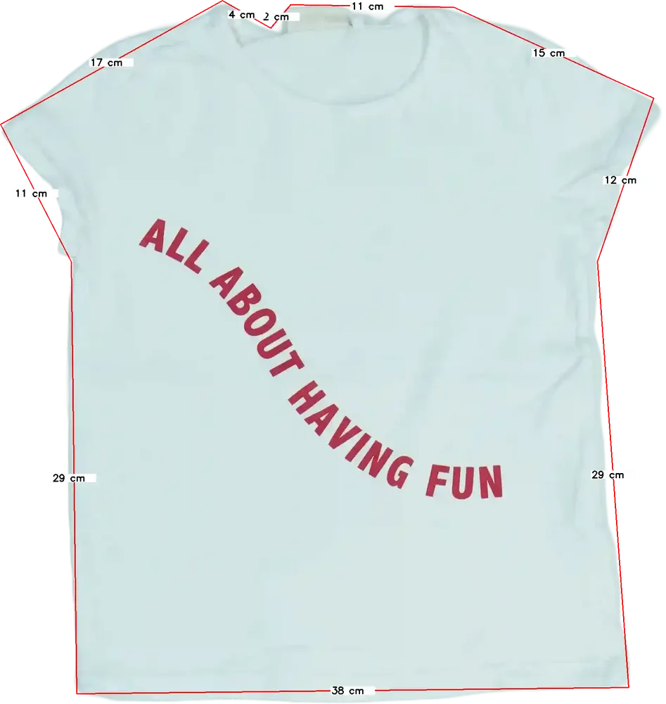 Fehér OVS Póló EU 134 / UK 9 év / US 9 év/L